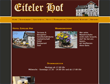 Tablet Screenshot of eifelerhof-marmagen.de